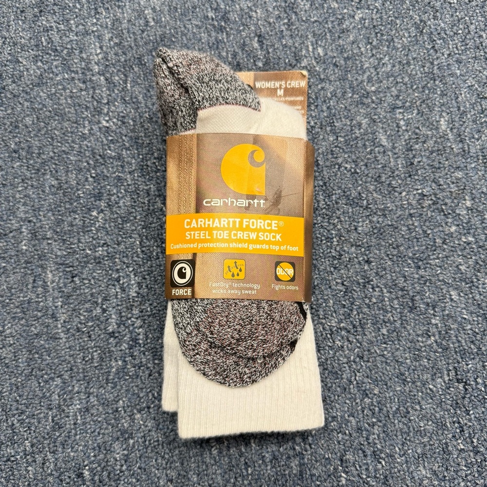 Carhartt Force Women’s Steel Toe Crew Sock NWT